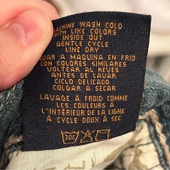 New Men’s Seven 7 Boot Cut Jeans Size 32x32 - Picture 16 of 16